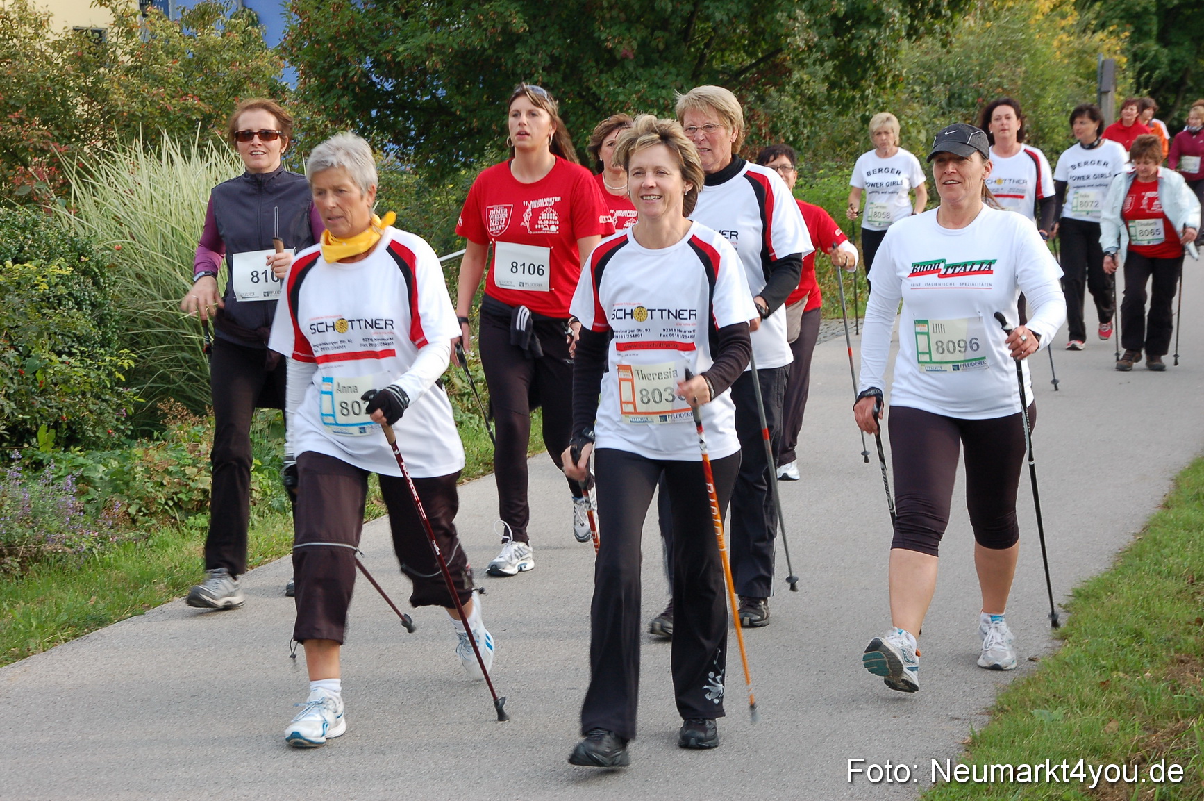 Nordic Walking Stadtlauf Neumarkt 180910 0059